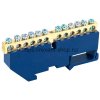 Rexant Шина «N» нулевая с синим изолятором на DIN-рейку 11-2342