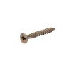 Rexant 3311-200-8 Саморез универсальный, желтый цинк 4х30
