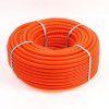 Rexant 28-0040-5 Труба гофрированная из ПНД, с зондом, оранжевая, ?40мм