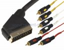 Rexant Шнур SCART Plug - 6RCA Plug 1.5М 17-1512