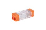 Rexant 07-5241-5 Экспресс-клемма СМК 2273-202R проходная разъемная 2 полюса 0,5-2,5мм²