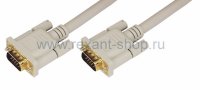 Rexant Шнур VGA plug - VGA plug, 1.8М 17-5503-4