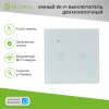 Rexant SEC-HV-802W2 Умный Wi-Fi выключатель двухкнопочный