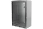 Rexant 11-0415 Корпус пластиковый ЩМПп с прозрачной дверцей и монтажной панелью 500х350х190мм