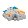 Rexant 07-5232-04 Клемма СМК 3х3 проходная разветвительная 3 полюса, с монтажной площадкой