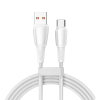 Rexant 18-7067 Кабель USB-A – Type-C, 5А, 100Вт, 1м, в белой нейлоновой оплетке