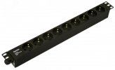 Rexant 04-0205-2 Блок распределения питания для 19" шкафов, вертикальный, 13 розеток СЕЕ 7/4, 16A
