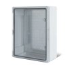 Rexant 11-0413 Корпус пластиковый ЩМПп с прозрачной дверцей и монтажной панелью 400х300х220мм