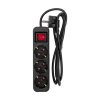 Rexant 13-4018 Удлинитель STANDARD 3 гнезда, 1,5м, 3х1,0мм?, с/з