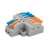 Rexant 07-5234-05 Клемма СМК 2х3 проходная разветвительная 2 полюса, с монтажной площадкой