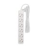 Rexant 13-4044 Удлинитель STANDARD 6 гнезд, 3м, 3х1,0мм?, с/з