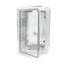 Rexant 11-0410 Корпус пластиковый ЩМПп с прозрачной дверцей и монтажной панелью 300х200х130мм