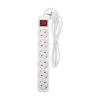 Rexant 13-4046 Удлинитель STANDARD 6 гнезд, 1,5м, 3х1,0мм?, с/з