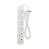 Rexant 13-4043 Удлинитель STANDARD 6 гнезд, 1,5м, 3х1,0мм?, с/з