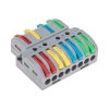 Rexant 07-5247 Клемма СМК 4х2 проходная разветвительная 4 полюса