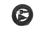 Rexant 13-4910 Удлинитель-шнур ПВС 3х0,75мм², 20м, с/з, 6А, 1300Вт, IP20