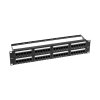 Rexant 02-0032 Панель коммутационная с кабельными органайзерами 19", 2U, 48 портов