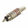 Rexant РАЗЪЁМ штекер RCA Металл под винт 14-0410-4