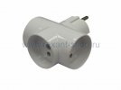 Rexant Евротройник электрический без заземления 220V, 16А 11-1061