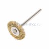 Rexant Щетка крацовка дисковая золото 12-4472-9