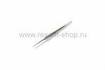 Rexant Пинцет прямой с острыми кончиками NP120-01 12-0375