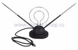 Rexant RX-105 антенна комнатная телескопическая на подставке 34-0105