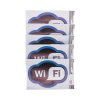 Rexant 56-0017-3 Наклейка информационный знак «Зона Wi-Fi» с хедером