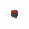 Rexant Выключатель клавишный круглый 250V 6А (3с) 36-2530