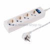 Rexant Сетевой фильтр 4 гнезда 3м 11-9524