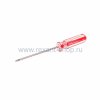 Rexant Отвертка крестовая PH0 Х 75 мм, прозрачная рукоятка 12-4736