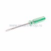 Rexant Отвертка шлицевая SL5 Х 100 мм, прозрачная рукоятка 12-4732