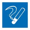 Rexant Табличка ПВХ информационный знак «Место курения» 56-0033-2