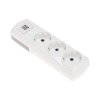 Rexant 13-4402 Колодка PREMIUM 3 гнезда, с/з, 2 USB