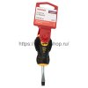 Rexant Отвертка шлицевая SL 5х40 мм, двухкомпонентная рукоятка, 12-6435