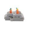 Rexant 07-5233-05 Клемма СМК 3х2 проходная разветвительная 3 полюса, с монтажной площадкой