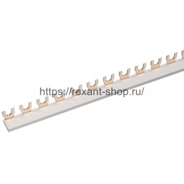 Фотография товара 'Rexant Шина соединительная типа FORK вилка 1Р 63 А 11-2231'