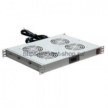 Фотография товара 'Rexant 19" Вентиляторный модуль с термостатом 1U 04-2605'