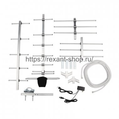 Фотография товара 'Rexant Антенна наружная «Активная» для цифрового ТВ DVB-T2 34-0773'