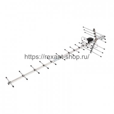 Фотография товара 'Rexant Антенна наружная «Активная» для цифрового ТВ DVB-T2, RX-417 34-0777'