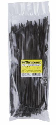 Фотография товара 'Rexant Хомут nylon 200 х 4,0 мм 57-0201'