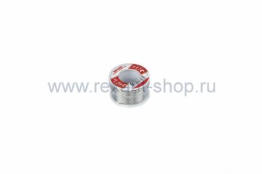 Фотография товара 'Rexant Припой с канифолью 100 гр. d=2.0 мм 09-3223'