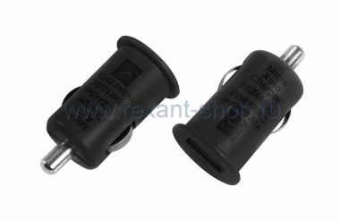 Фотография товара 'Rexant Автозарядка в прикуриватель USB (АЗУ) 18-1920'