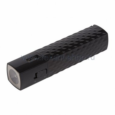 Фотография товара 'Rexant Портативное зарядное устройство Power Bank 2000 mAh c фонариком USB 30-0210-5'