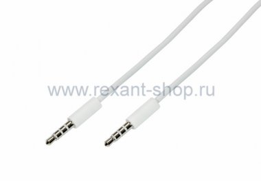 Фотография товара 'Rexant Аудио кабель 3,5 мм штекер-штекер 18-1105'