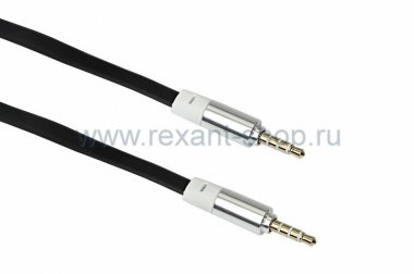 Фотография товара 'Rexant Аудио кабель AUX 3.5 мм шнур 18-4000'