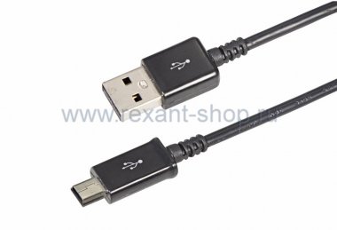 Фотография товара 'Rexant USB кабель mini USB длиный штекер 18-4402'