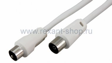 Фотография товара 'Rexant Шнур TV PLUG - TV JACK 10 м 18-0007'