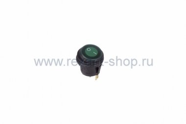 Фотография товара 'Rexant Выключатель клавишный круглый 250V 6А (4с) 36-2597'