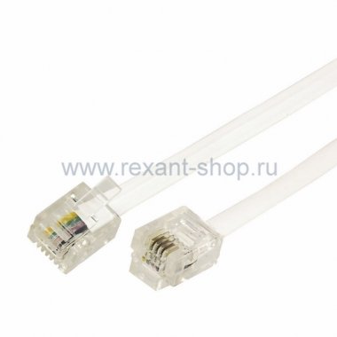 Фотография товара 'Rexant Телефонный удлинитель 7 м 18-3071'