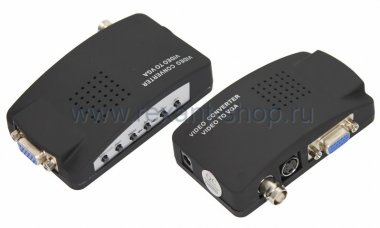 Фотография товара 'Rexant Конвертер BNC + S-video на VGA 17-6910'